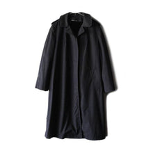 Load image into Gallery viewer, 1979's "USN" STAND COLLAR COAT BLACK (X SMALL)