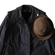 Load image into Gallery viewer, 1979's "USN" STAND COLLAR COAT BLACK (X SMALL)