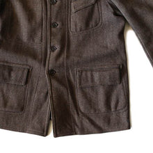 Load image into Gallery viewer, 1940's "PASCAL" FRENCH WORK WOOL JACKET (MEDIUM)
