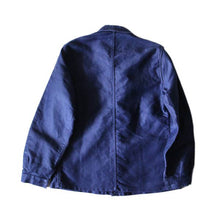 Load image into Gallery viewer, NOS 1940's "VULCAIN" COTTON & LINEN FRENCH WORK JACKET (MEDIUM)