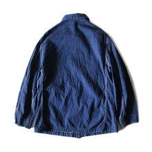 Load image into Gallery viewer, ~ 1960's "SANFORIZED" DENIM CHORE JACKET MINT CONDITION (40 LARGE)