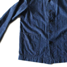 Load image into Gallery viewer, 1940's "USN" DENIM SHAWL JACKET MINT CONDITION (40)