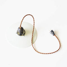 Load image into Gallery viewer, VINTAGE MILK GRASS SHADE WITH PENDANT LAMP