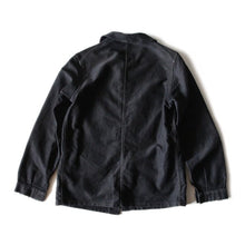 Load image into Gallery viewer, 1940's "TISSU EXTRA" FRENCH BRACK MOLESKIN WORK JACKET (MEDIUM)