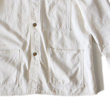 Load image into Gallery viewer, ~ 1940's "DUBBLEWEAR" THREE POCKET WORK JACKET (MEDIUM)
