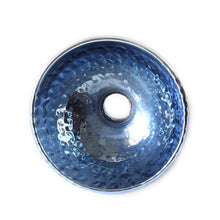 Load image into Gallery viewer, ANTIQUE MERCURY BLUE GLASS SHADE