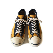 Load image into Gallery viewer, 1970's "CONVERSE" JACK PURCELL ORIGINAL RLY (GOLD x BLACK 10 1/2)