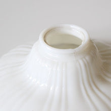Load image into Gallery viewer, MILK GLASS SHADE WITH VINTAGE SOCKET