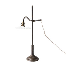 画像をギャラリービューアに読み込む, ANTIQUE "FARIES" BRASS DESK LAMP