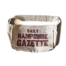 画像をギャラリービューアに読み込む, 1940's〜 "HAMPSHIRE GAZETTE" SELVEDGE CANVAS NEWS PAPER BAG