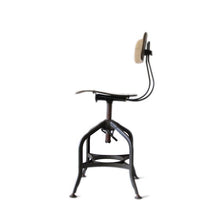 画像をギャラリービューアに読み込む, VINTAGE "THE TOLEDO" METAL STOOL