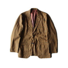Load image into Gallery viewer, 1960's GINGHAM CHECK COTTON JACKET MINT CONDITION (MEDIUM)