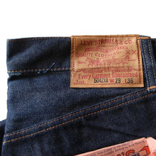 Load image into Gallery viewer, NOS 1950's "LEVI'S" 504 ZXX ONE SIDE TAB DENIM PANTS (W29)
