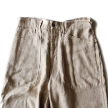 Load image into Gallery viewer, OLD "RALPH LAUREN" M1935 STYLE LINEN TROUSER (W32)