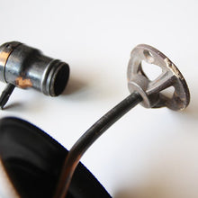 Load image into Gallery viewer, ANTIQUE JAPANNED WALL LAMP