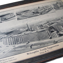 画像をギャラリービューアに読み込む, ANTIQUE "MCLOUGHLIN TEXTILE CO." PAPER PICTURE
