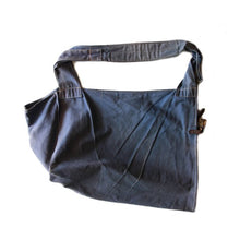 Load image into Gallery viewer, 1940's "READ THE NEWS-TIMES" CANVAS NEWS PAPER BAG