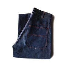 Load image into Gallery viewer, ~ 1960's "RUGGED" DENIM PAINTER PANTS MINT CONDITION (W28)