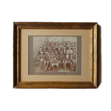 Load image into Gallery viewer, ANTIQUE WORKERS WOOD FLAME PHOTO