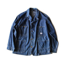 Load image into Gallery viewer, 1950's "HERCULES" DENIM WORK JACKET (LARGE)