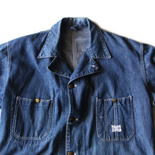Load image into Gallery viewer, 1950's "HERCULES" DENIM WORK JACKET (LARGE)