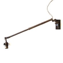 Load image into Gallery viewer, ANTIQUE "OCWHITE" BRASS WALL LAMP