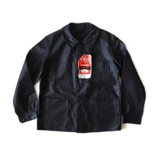 Load image into Gallery viewer, NOS 1940's FRENCH MOLESKIN WORK JACKET (MEDIUM)