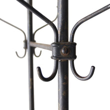 Load image into Gallery viewer, ANTIQUE CAST IRON CLOTHING RACK