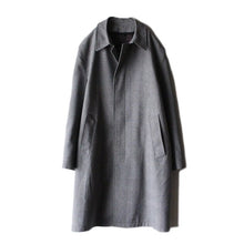 Load image into Gallery viewer, 1960's "CASUALCRAFT" GLEN CHECK SOUTIEN COLLAR COAT (MEDIUM)