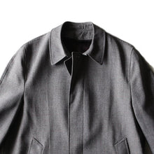 Load image into Gallery viewer, 1960's "CASUALCRAFT" GLEN CHECK SOUTIEN COLLAR COAT (MEDIUM)