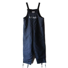 Load image into Gallery viewer, NOS 1940's "USN" DECK OVERALLS (MEDIUM)