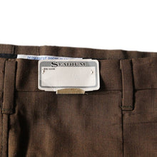 Load image into Gallery viewer, NOS 1960's "STADIUM" COTTON & POLYESTER SLACKS (W32)
