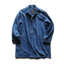 Load image into Gallery viewer, 1980's "EDDIE BAUER" DENIM COAT (UNISEX)