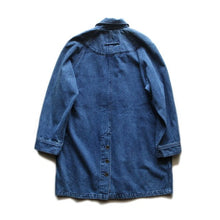 Load image into Gallery viewer, 1980's "EDDIE BAUER" DENIM COAT (UNISEX)