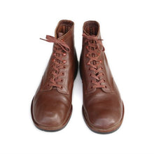 Load image into Gallery viewer, 1940's ~ "WOLVERINE" HORSE LEATHER WORK BOOTS (7HALF-8)