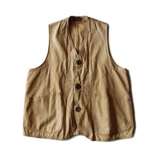 Load image into Gallery viewer, 1940's "HETTRICK MFG.CO" HALF MOON HUNTING VEST (MEDIUM)