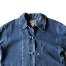 Load image into Gallery viewer, 1980's ~ "GUESS" INDIGO COTTON CHINA JACKET (UNISEX)