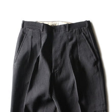 Load image into Gallery viewer, 1940's STRIPE WOOL SLACKS (W30)