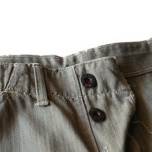 Load image into Gallery viewer, 1940's "USMC" HBT UTILITY TROUER (W30)