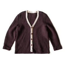 画像をギャラリービューアに読み込む, OLD WOOL BIG CARDIGAN (UNISEX)
