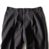 Load image into Gallery viewer, 1950's STRIPE CHARCOAL WOOL SLACKS (W33)
