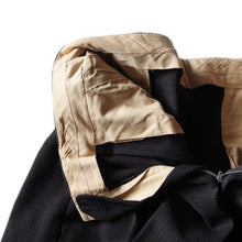 Load image into Gallery viewer, 1950's STRIPE CHARCOAL WOOL SLACKS (W33)