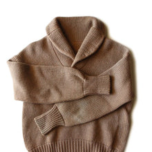 Load image into Gallery viewer, 1930's SHAWL COLLAR WOOL PULLOVER (MEDIUM)