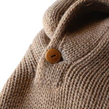 Load image into Gallery viewer, 1930's SHAWL COLLAR WOOL PULLOVER (MEDIUM)
