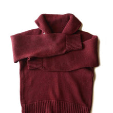 画像をギャラリービューアに読み込む, 1940's SHAWL COLLAR WOOL PULLOVER MINT CONDITION (MEDIUM)