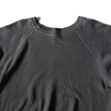 画像をギャラリービューアに読み込む, 1960's COTTON SWEAT SHIRT FADED BLACK (LARGE)