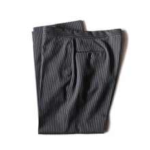 Load image into Gallery viewer, 1950's "ROGER KENT" STRIPE WOOL SLACKS (W34)