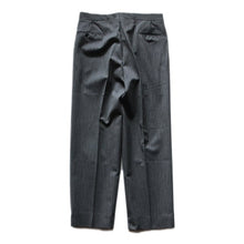 Load image into Gallery viewer, 1950's "ROGER KENT" STRIPE WOOL SLACKS (W34)