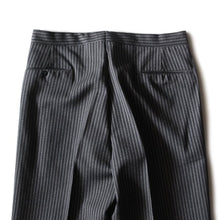 Load image into Gallery viewer, 1950's "ROGER KENT" STRIPE WOOL SLACKS (W34)