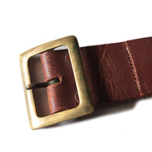 Load image into Gallery viewer, OLD GARRISON LEATHER BELT (W32 ~ W36)